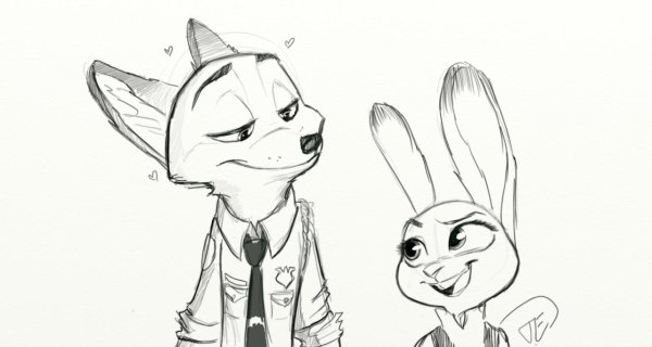 Рисование Джуди Хоппс