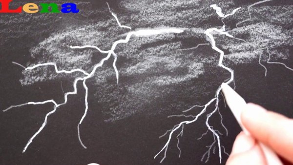 Гроза рисунок