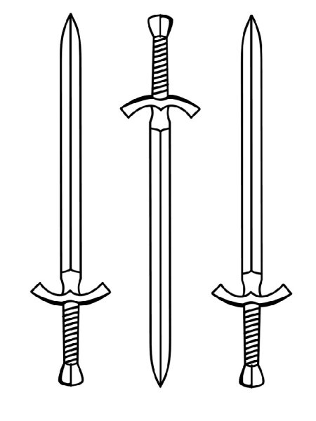 Раскраски оружие