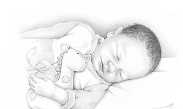 Рисунки для срисовки карандашом для детей