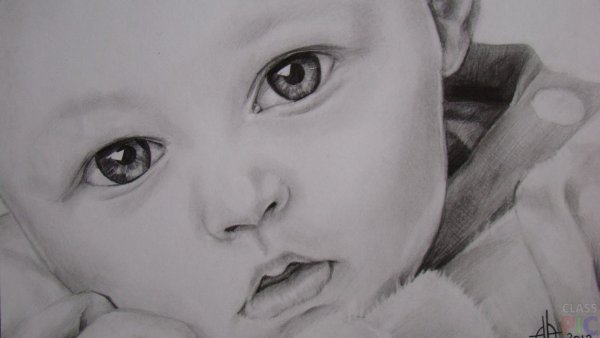 Рисунок мамы для срисовки лёгкие