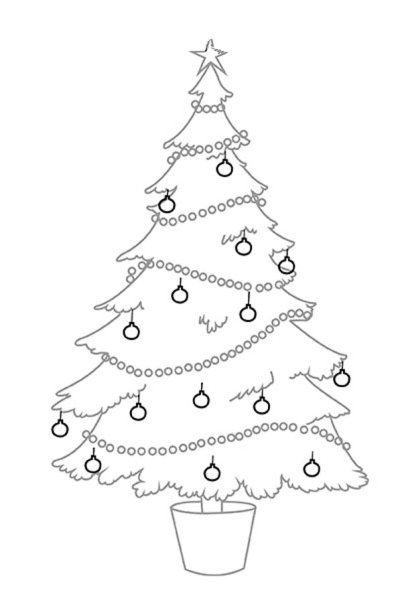 Новогодняя елка скетч