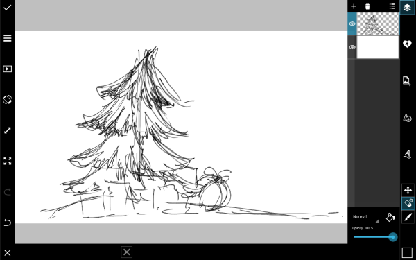 Раскраска елка Новогодняя