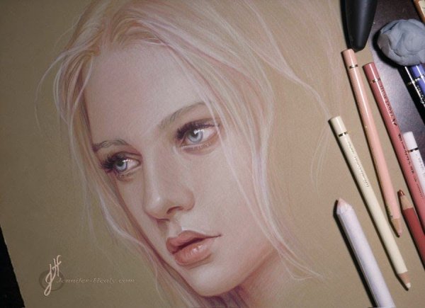 Очаровательные женские портреты от Дженнифер Хили (Jennifer Healy)