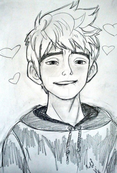 Джек Фрост арт скетч