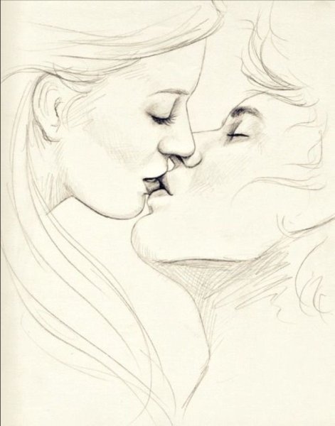 Поцелуй карандашом