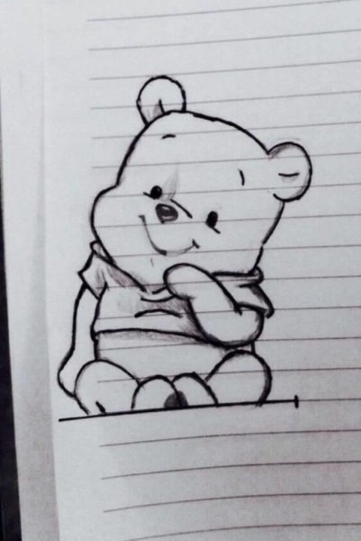 Прикольные рисунки карандашом легкие