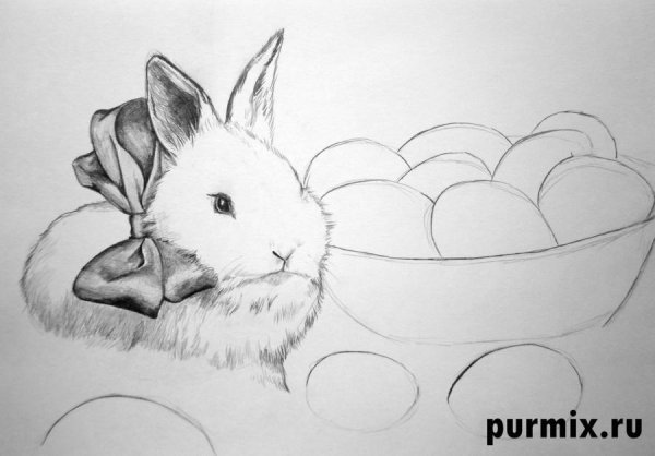 Кролик рисунок