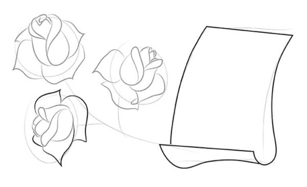 Простые рисунки для открыток
