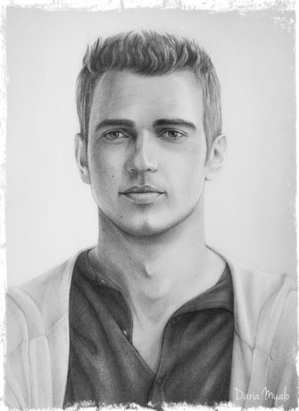 Красивые портреты карандашом мужчин