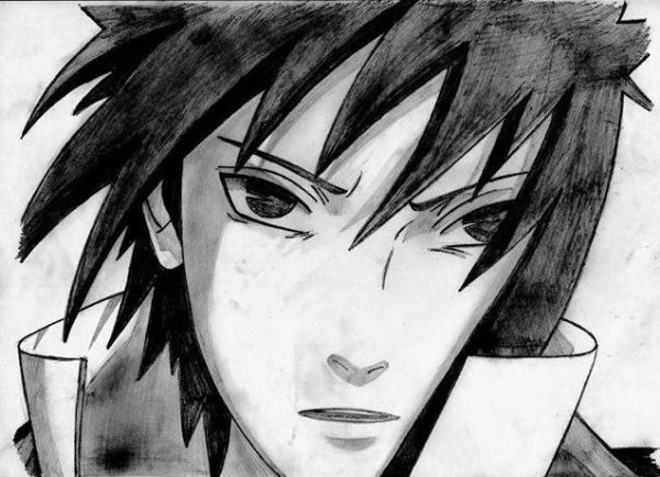 Саске Учиха рисунок