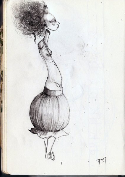 Странные рисунки карандашом