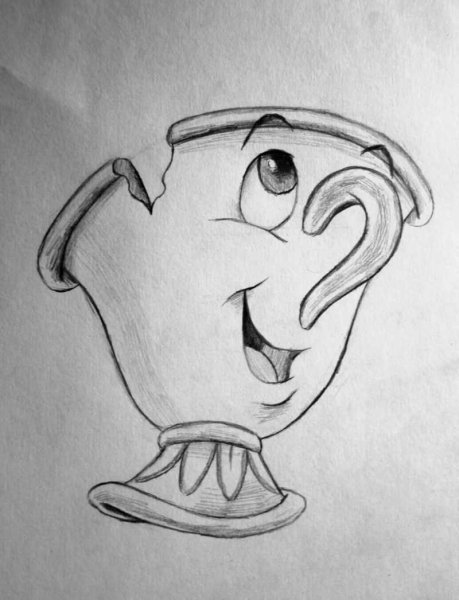 Мульт персонажи карандашом