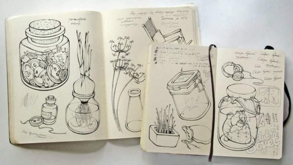 Рисунки для скетч букака