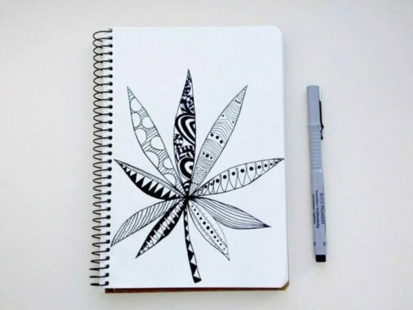 Рисунки маленькие для блокнота