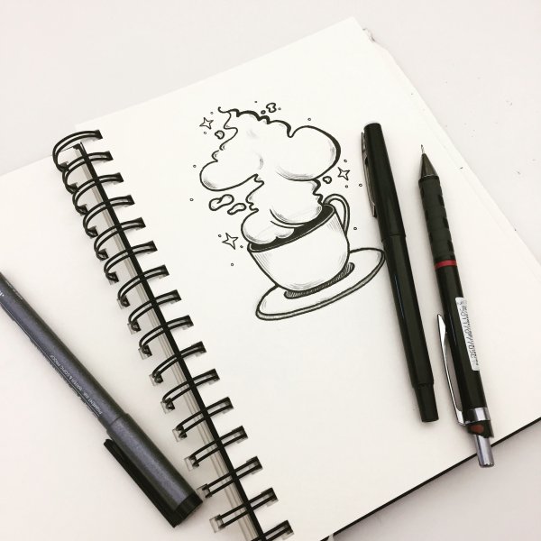 Идеи для рисунков в блокноте