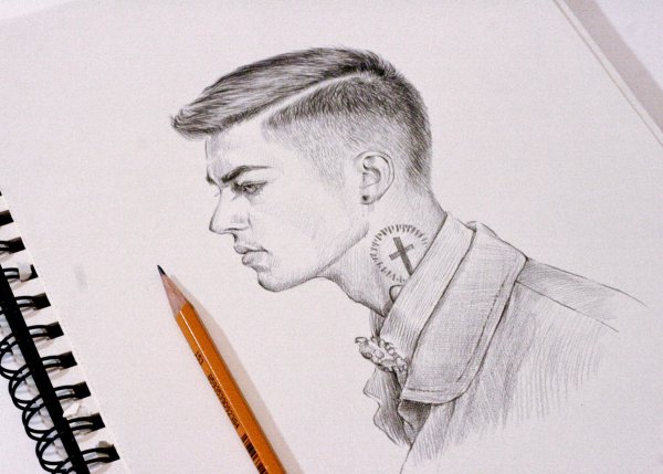 Зейн Малик рисунки