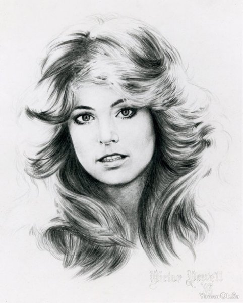 Женщина рисунок