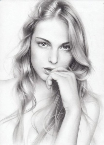 Набросок девушки