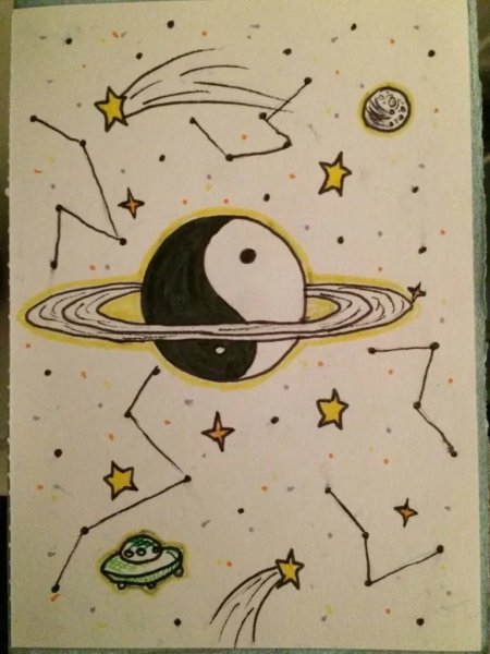 Рисунок на тему космос