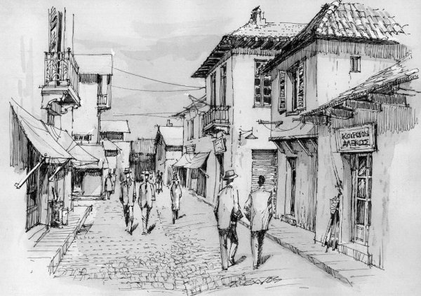 Зарисовки старого города