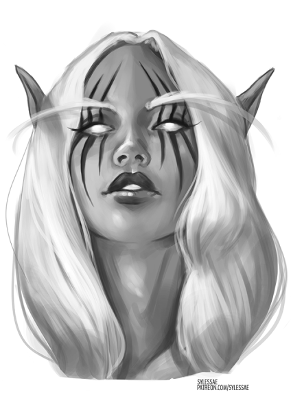 Раскраска Эльф