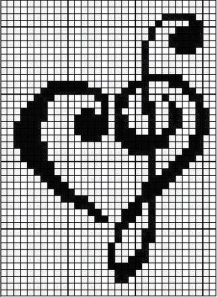 Рисунки по клеточкам чёрно белые в тетради