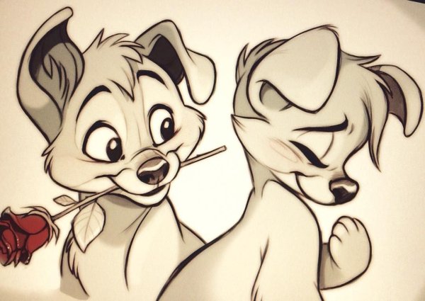 Мультяшные рисунки