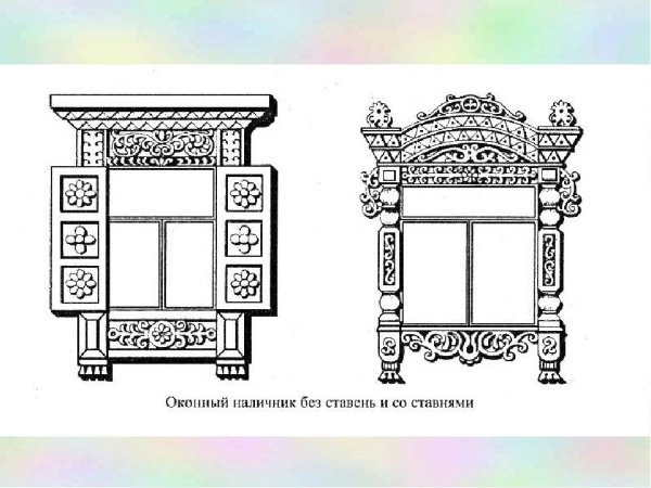 Окна эскизы разных стилей