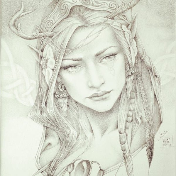 Фэнтези карандашом