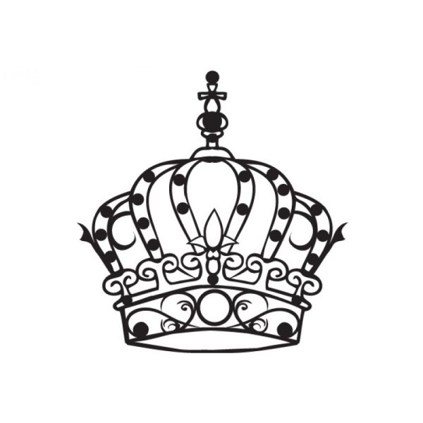 Корона тату эскиз