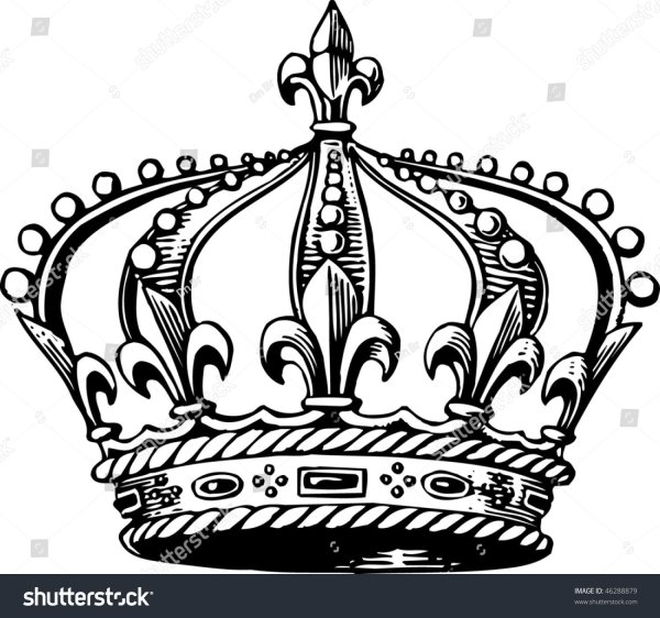 Старинное изображение корон