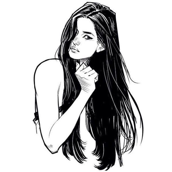 Красивые девушки мультяшные