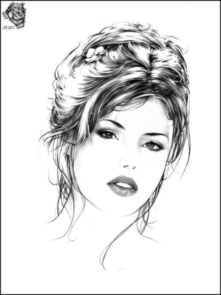 Анджелина Джоли портрет