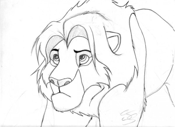 Срисовки Львов из короля Льва