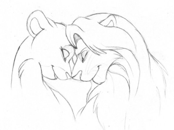 Король Лев risunki