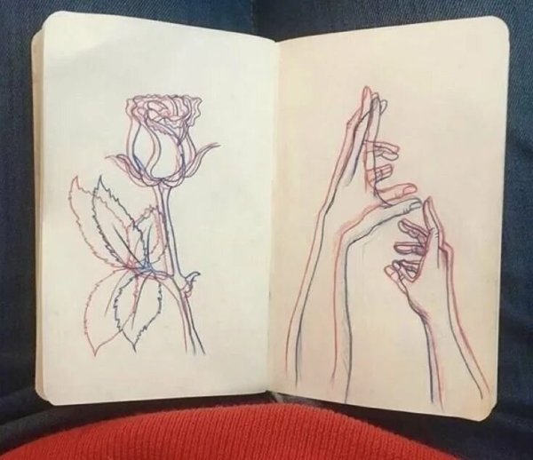 Зарисовки в скетчбук