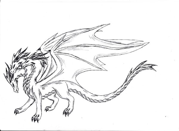 Рисунки драконов