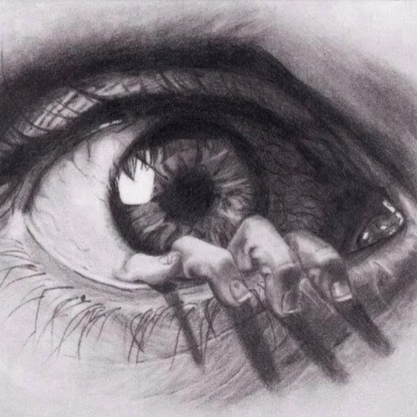 Печаль рисунок карандашом