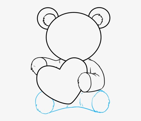 Картинки для срисовки мишки