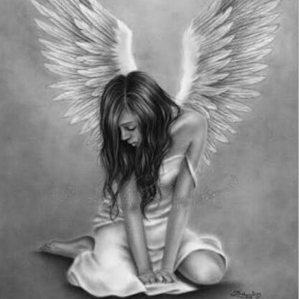 Ангел карандашом