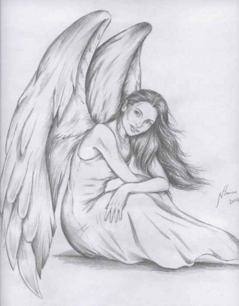 Рисунки карандашом фэнтези красивые