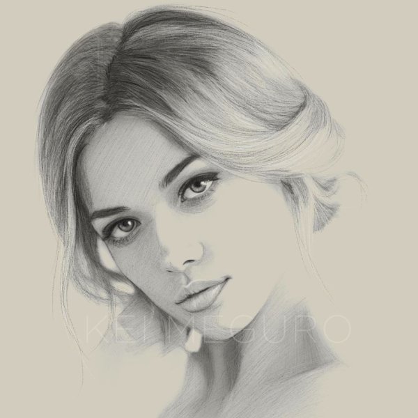 Рисунки карандашом голые