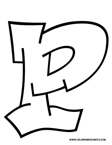 Граффити буквы