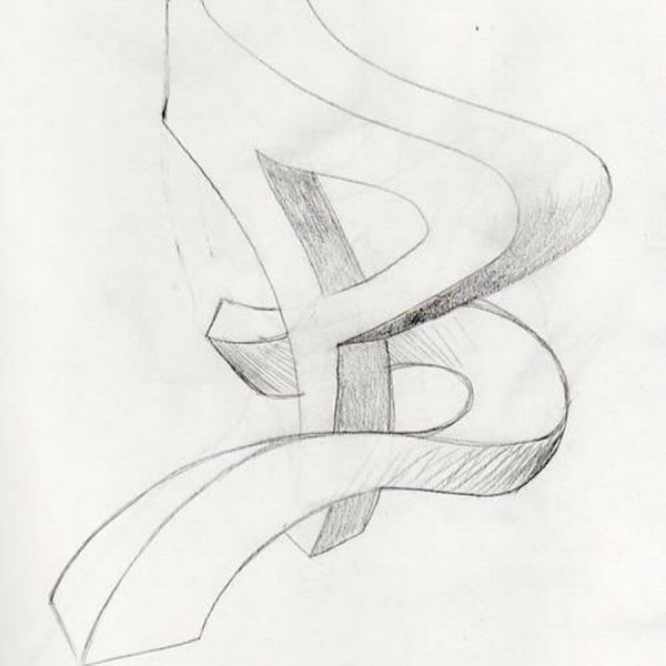 Веселые буквы для раскрашивания