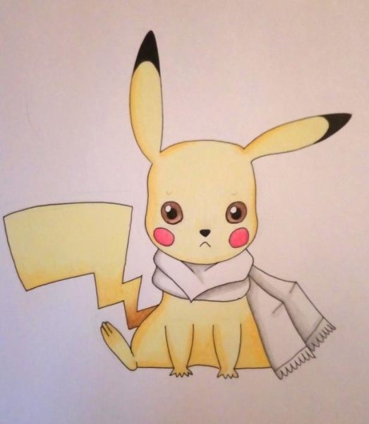 Нарисовать Пикачу