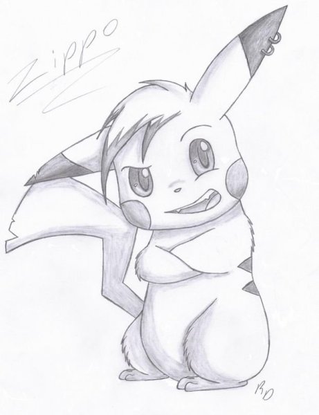 Аниме Пикачу