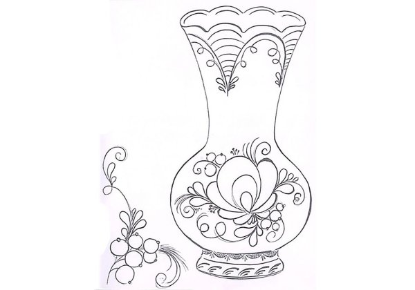 Рисование вазы