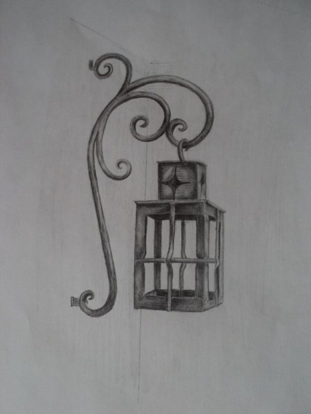 Фонарь карандашом