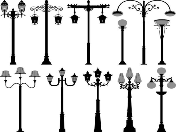 Фонари в перспективе